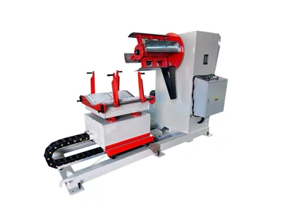 Heavy Duty Coil Decoiling Machine For Metal Sheet Stamping Line