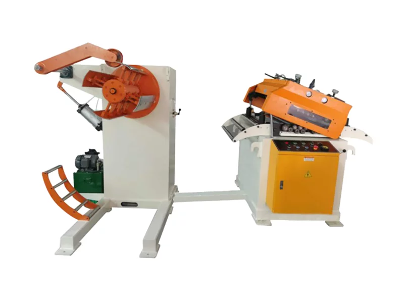 Flip Top Openable Uncoiler Straightener Machine For Aluminium Stamping Press Line