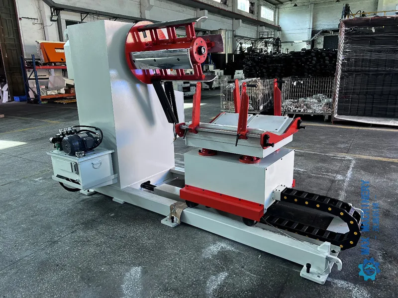 heavy duty two-in-one and decoiler machines are ready to go